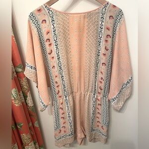 BCBGMaxAzria Blush Romper